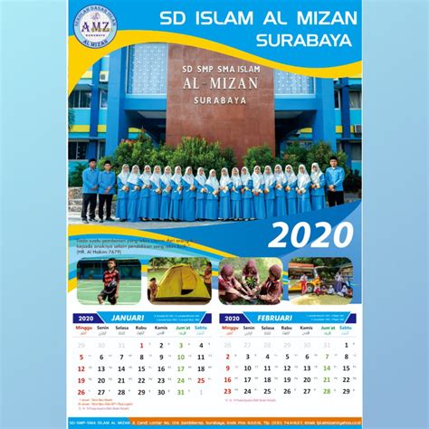 Kostenlose kalender 2021 zum download und ausdrucken. Desain Kalender Sekolah, Kantor, Perusahaan, dll | Shopee Indonesia