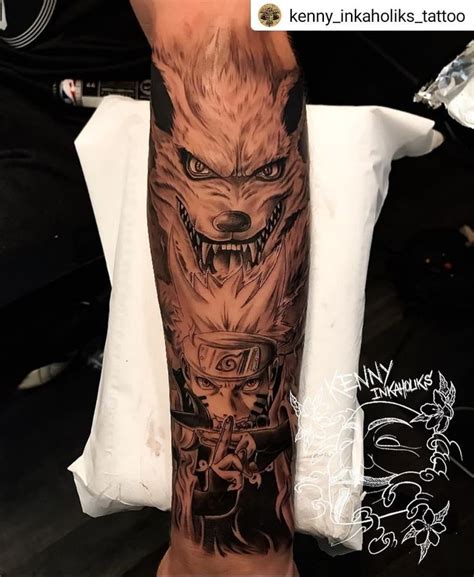 Best Tattoos Drawings En Instagram Repost Kenny Inkaholiks Tattoo Naruto