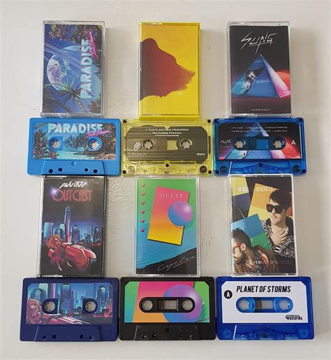 Synthwave Tapes I Received This Week R Cassetteculture