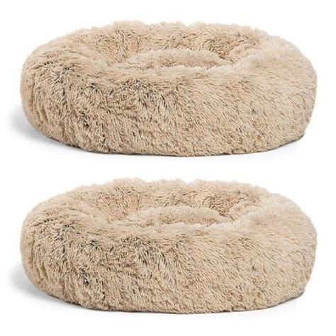 Best Friends By Sheri Taupe Nylon Round Cat Bed For Medium In The Pet