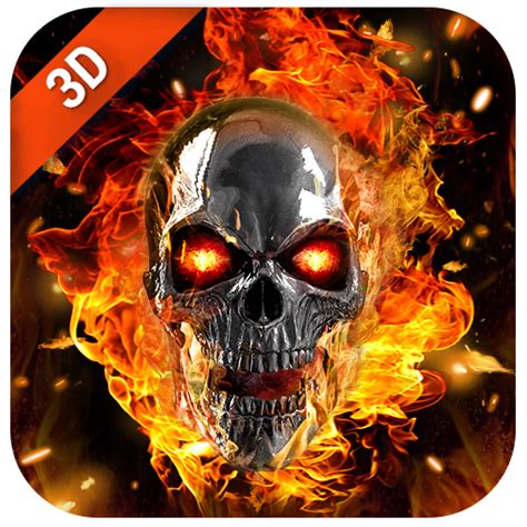 Flaming Skull Live Wallpaper For Free Apk 2202510 Download Android