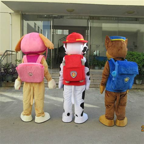 Factory Popular Paw Patrol Mascot Costume