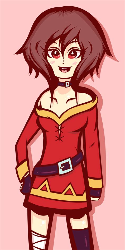 Rewatched The Anime And I Needed To Draw This Dummy Megumin