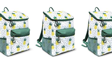 Aldis New Pineapple Cooler Backpack Is Perfect For Summer 2020