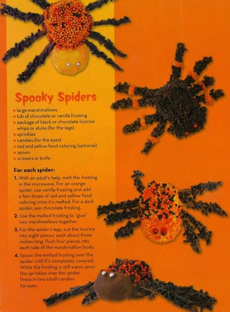 Spooky Spider Candy Treats Nwf Ranger Rick
