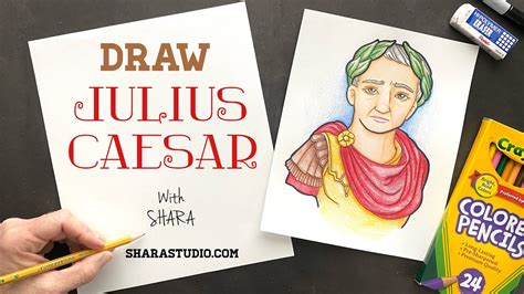 How To Draw Julius Caesar Youtube