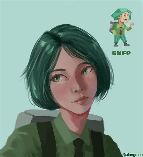 I Was Just Doodling When Its Started Looking Like Enfp So I Made It