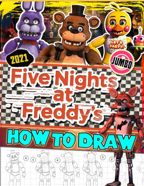 Buy Five Nights At Freddys How To Draw Fnaf Drawing Guide Funny