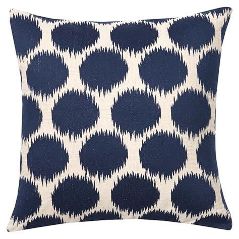 Ikat Dot Embroidered Pillow Covers Pottery Barn Teen