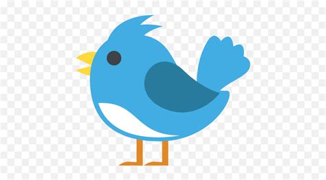 Bird Emoji For Facebook Email Sms Bird Blue Emojibird Emoji Free