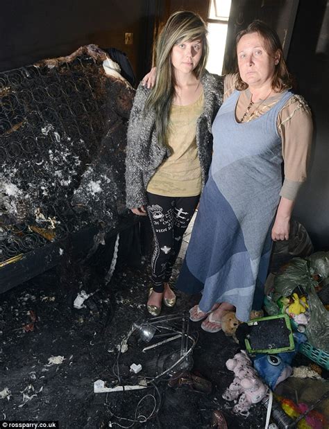 Natasha Lees Hair Extensions Set Bedroom On Fire After She Blow Dried