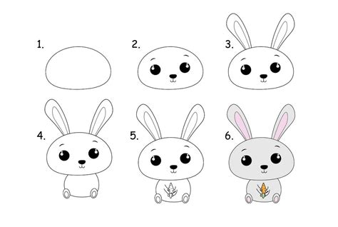Cómo Dibujar Un Conejo En 5 Pasos Fáciles Creativpad