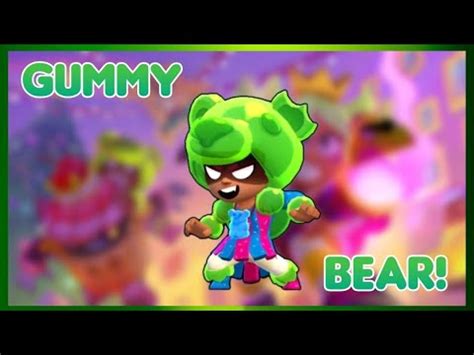 Pior Skin De Pass Nita Gummy Bear Brawl Stars Youtube