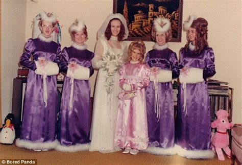 Hilarious Pictures Reveal Worst Bridesmaids Dresses Ever