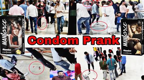 Dropping Condom In Mall Prank Mall Prank Ll First Time In India Ll