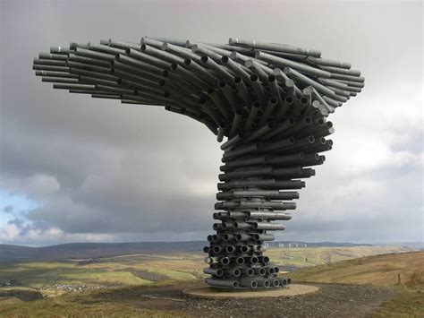 The Singing Ringing Tree Is A Wind Powered Sound Sculpture Resembling A