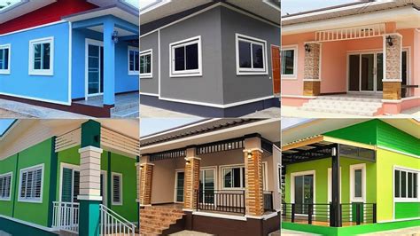 House Painting Colours Outside Exterior Wall Paint Color