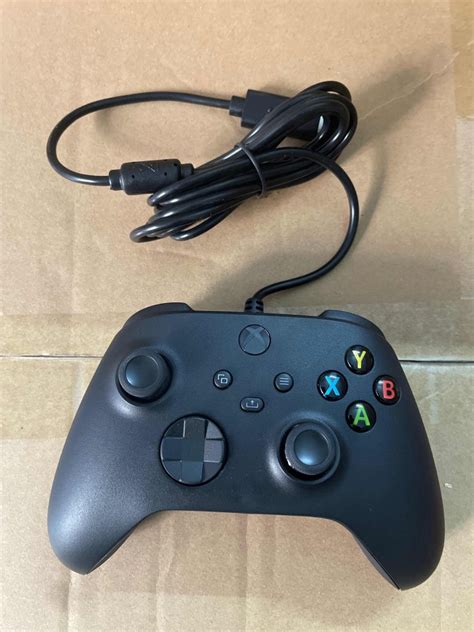 Xbox Core Series X S Wired Controller Usb C Cable Carbon Black Next Level Electronics Inc