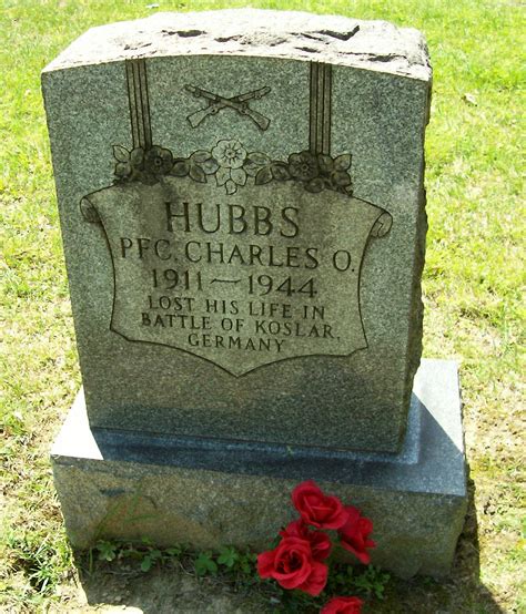 116th Infantry Regiment Roll Of Honor Pfc Charles Orlando Hubbs