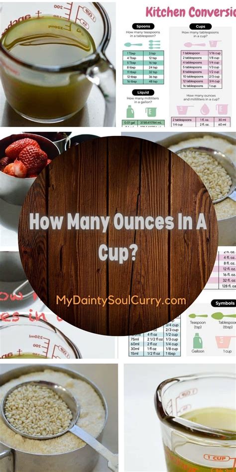 How Many Ounces In A Cup My Dainty Soul Curry