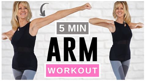 5 Minute Toned Arm Workout For Women Over 50 No Equipment Fogolf