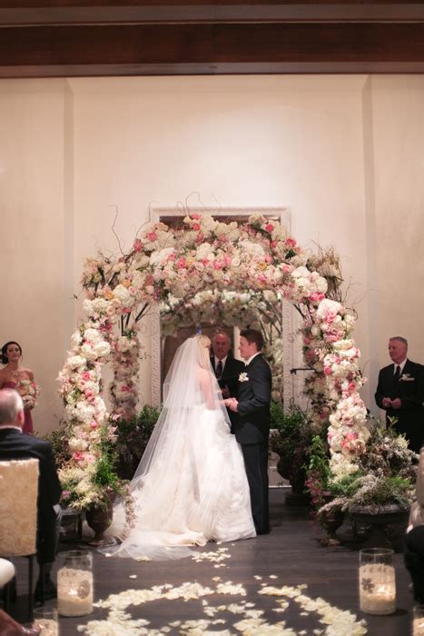 Rose Wedding Ceremony Arch Elizabeth Anne Designs The Wedding Blog