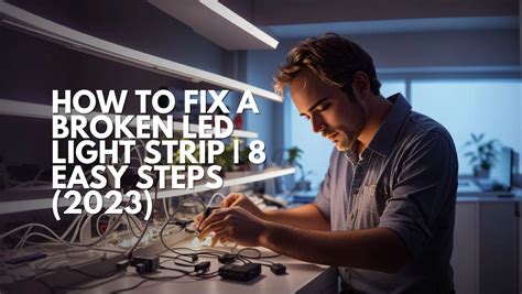 How To Fix A Broken Led Light Strip 8 Easy Methods