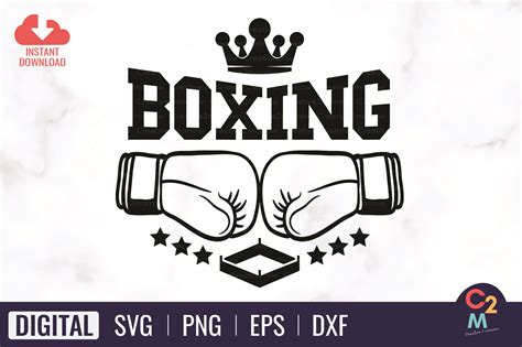 Boxing Logo SVG Boxing Gloves Graphic By Creative2morrow Creative