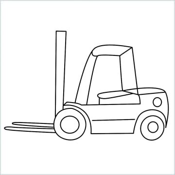 The certificate indicates that the employee has been trained only operators that have forklift training certification are eligible to operate a forklift truck under law. How to Draw a Forklift step by step - 9 EASY Phase