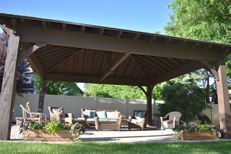 Timber steel framing manual single span ridge beam. 22'x24' Hip Roof Pavilion w/ Integrated Self-Contained ...