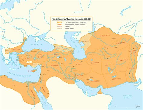 The Achaemenid Persian Empire C 500 Bc By Undevicesimus On Deviantart