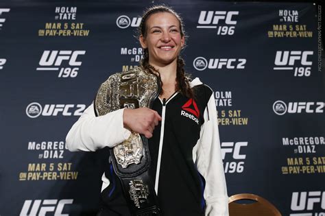 Miesha Tate Becomes An Unlikely Ray Of Sunshine For Ronda Rousey And Other Crazy Things Mma