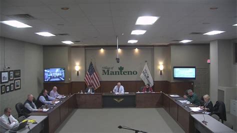 Manteno Village Board Meeting January 2 2024 Youtube