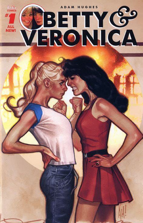 Betty And Veronica 1 W B Comicart Adam Hughes Betty And Veronica Archie Comics Betty