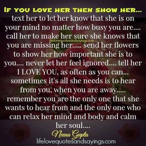 If You Love Her Then Love Quotes And Sayings I Love Her Quotes Love Quotes For Her She