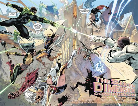 Comic Excerpt The Sixth Dimension Justice League Vs The Justice