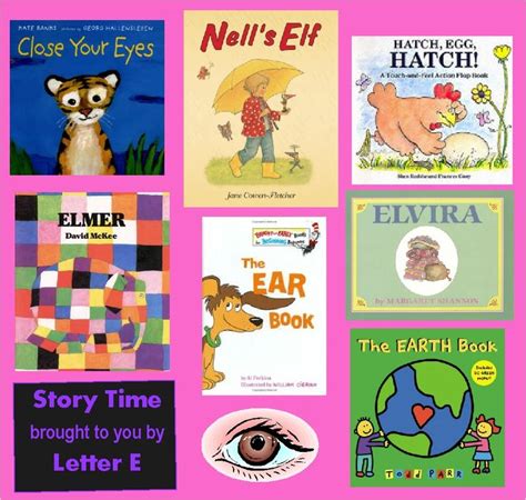 Letter E Books Story Time Books School Themes Earth Book