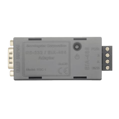 RSC-1, Communications Adapter for EIA-485/RS-232 | Morningstar
