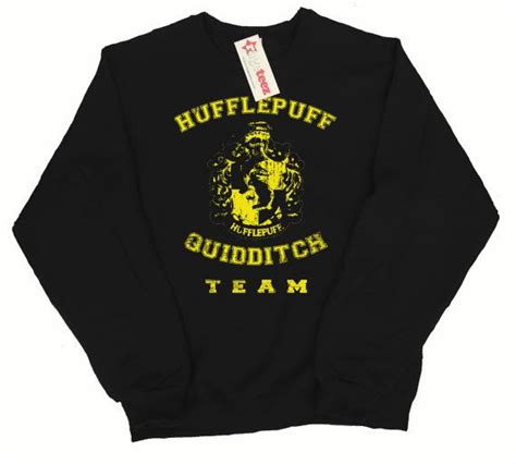 Hufflepuff Quidditch Team Pullover Sweater Pullover Sweaters