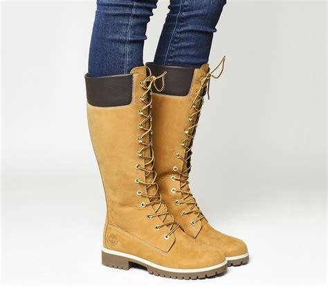 Timberland 14 Inch Premium Boots Wheat Knee High Boots Boots