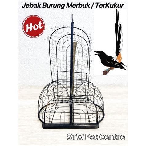 Jebak Burung Merbok Terkukur Ketitir 27lx14hx15w Shopee Malaysia