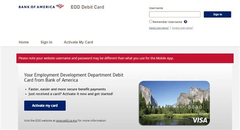 Bank Of America Edd Login Prepaid Debit Card Bofa Online Banking And Mobile App ️