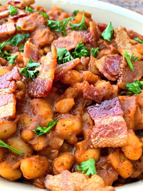 Pour slurry into instant pot and stir again. Instant Pot Homemade Southern BBQ Baked Beans + VIDEO
