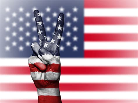 fotos gratis mano país viajar dedo rojo símbolo bandera estados unidos america paz