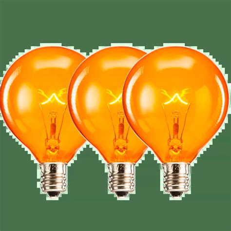 25 Watt Scentsy Light Bulbs Orange 3 Pack