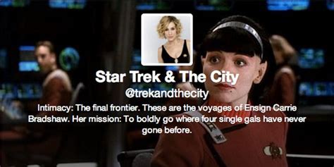 Star Trek Boldly Mashes Up With Sex And The City In Twitter Parody Wired