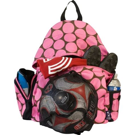 Pink Dots Soccer Bag Soccer Bag Kids Soccer Pink Kids
