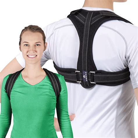 Ammica Posture Corrector Adjustable Back Brace For Neck Shoulder