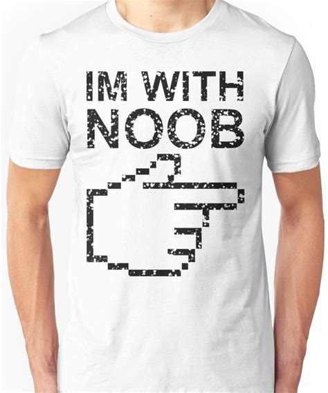 Im With Noob T Shirt By Toasterov In 2020 T Shirt Mens Tops