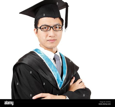 Young Asian Man Graduation Stock Photo Alamy